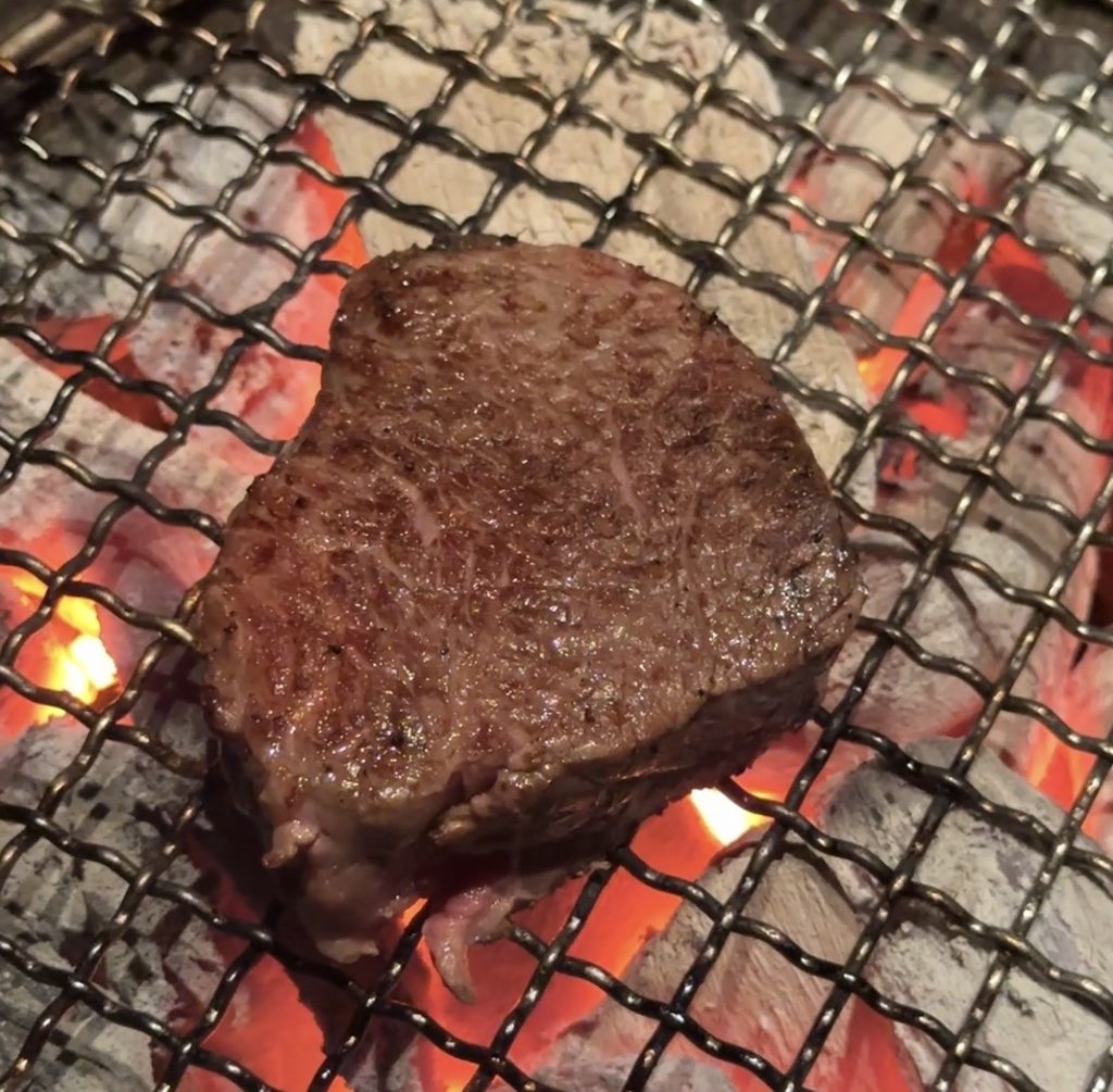 Charcoal Grilled Chateaubriand Steak