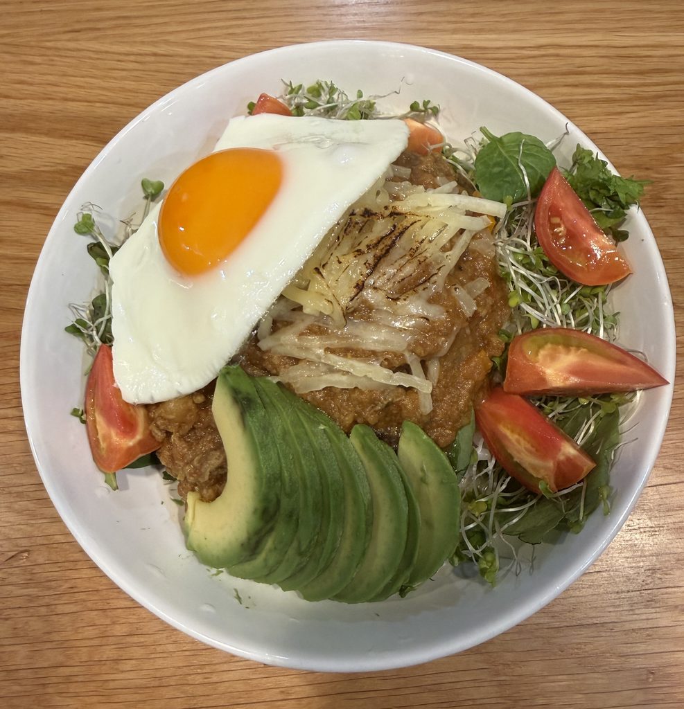 牛すじタコライスの完成